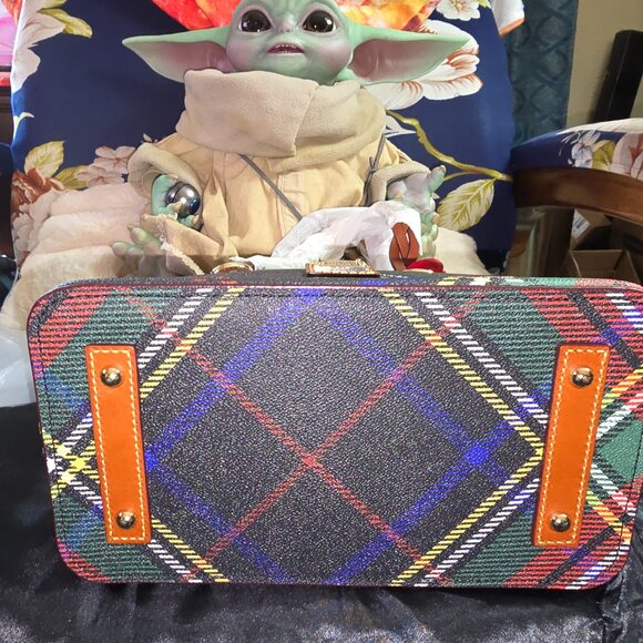 Dooney & Bourke Windsor Tartan Small Heidi Satchel w/Extras - new - Picture 5 of 11